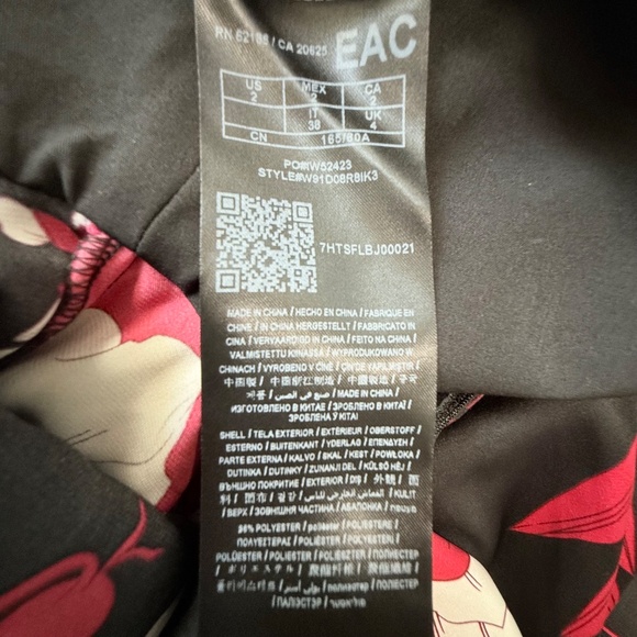 Guess Womens Zooey Black Ruched Off-The-Shoulder Wide Leg‎ Jumpsuit Size 2 - Picture 11 of 11